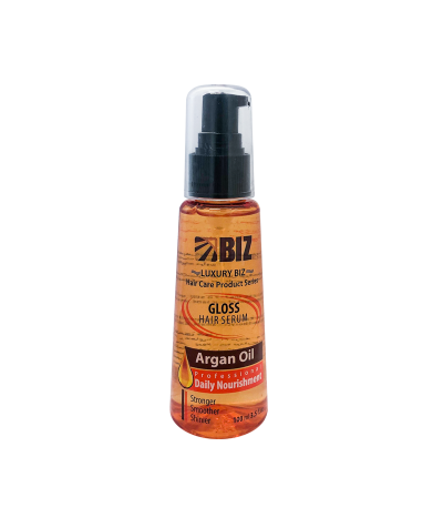 خرید سرم تقویت مو سیلیکونی Argan Oil-۱۰۰ ml BIZ - فروشگاه زیبایی با بیتا