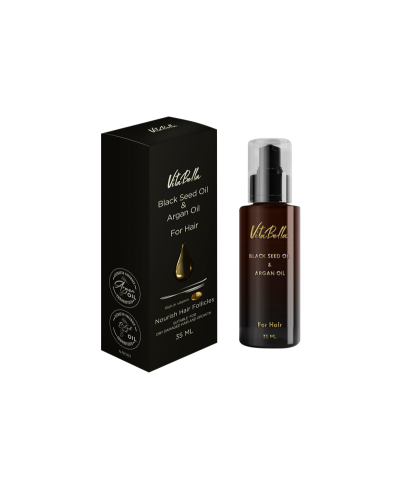 خرید روغن مو سیاه دانه و آرگان - ویتابلا ویتابلا - فروشگاه زیبایی با بیتا